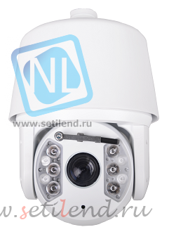 Поворотная камера IP 2.0Мп с 30х оптическим увеличением c ИК подсветкой, наст. кронтш и БП24АС в компл