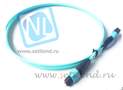 Патчкорд оптический MPO/PC FF MM (50/125 OM3) 12 волокон 5 метров