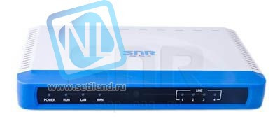 Шлюз VoIP SNR, 4 FXO, 2 RJ45