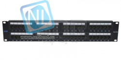 Патч-панель неэкранированная SNR, Cat. 5E, 19", 2U, 48 портов