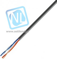 01-0026, Кабель UTP 2PR 24AWG, CAT5e, STRANDED (бухта 305 м)