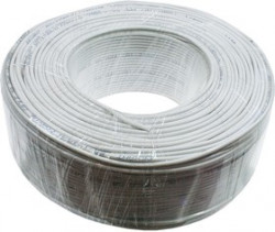 RG-174A/U БУХТА 200М, RG-174A/U, Кабель коаксиальный, 50 Ом, медь,белый, в бухте 200м