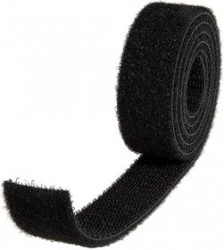 PL9650, Лента-липучка (стяжка) 5м х 25мм, черная