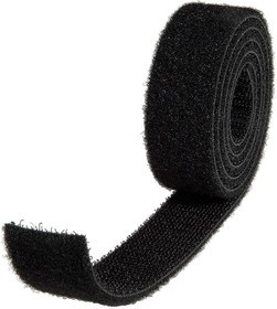 PL9650, Лента-липучка (стяжка) 5м х 25мм, черная