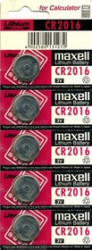 Micro Lithium Cell CR2016(3V) BL-5 (батарейка литиевая)
