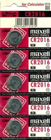 Micro Lithium Cell CR2016(3V) BL-5 (батарейка литиевая)