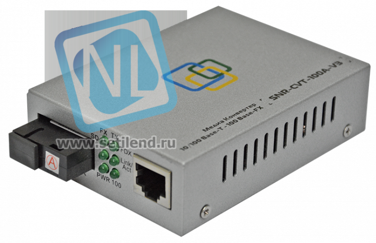 Медиаконвертер 10/100Base-T / 100Base-FX, Tx/Rx: 1310/1550нм, V3, комплект 50шт
