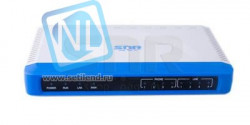 Шлюз VoIP SNR, 4 FXO, 4 FXS, 2 RJ45