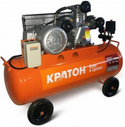 Компрессор КРАТОН AC-630-110-BDW поршневой масляный, 3000 Вт, 630л/мин, 10бар