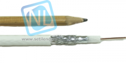 Кабель коаксиальный абонентский SNR 6-серии (RG6) (100м. бухта)(заполнение 48%)