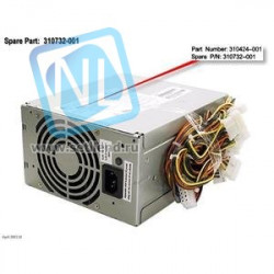 Блок питания HP 310424-001 Power supply for Workstation xw8000-310424-001(NEW)