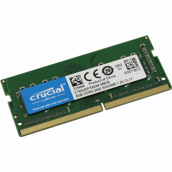 Память 16GB Crucial 2400MHz DDR4 ECC Unbuffered SODIMM 1Rx8