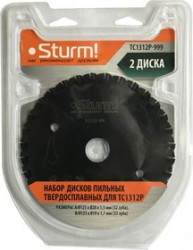 TC1312P-999 Набор дисков армированных карбидом вольфрама Sturm!, для TC1312P, 2шт