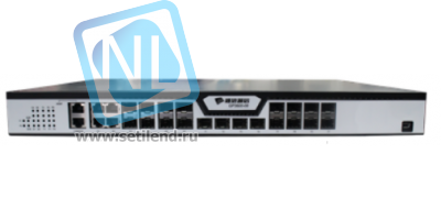 OLT BDCOM GP3600-08 с 8 портами GPON (SFP), 4 комбо-портами, 4хSFP, 4 SFP+, 2 БП АC