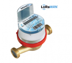 Счетчик воды универсальный Декаст ВСКМ-15 iWAN LoraWan (монтажная длина 110мм)