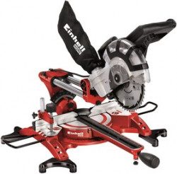 Пила торц.с протяжкой EINHELL TH-SM 2131 Dual (4300835) 1500Вт 5000об/мин круг 210х30мм пропил 65м