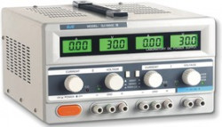 QJ3003C III, Источник питания, 0-30V-3Ax2;5V3A 4xLCD