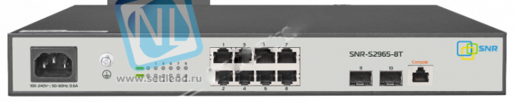 Управляемый коммутатор уровня 2 SNR-S2965-8T