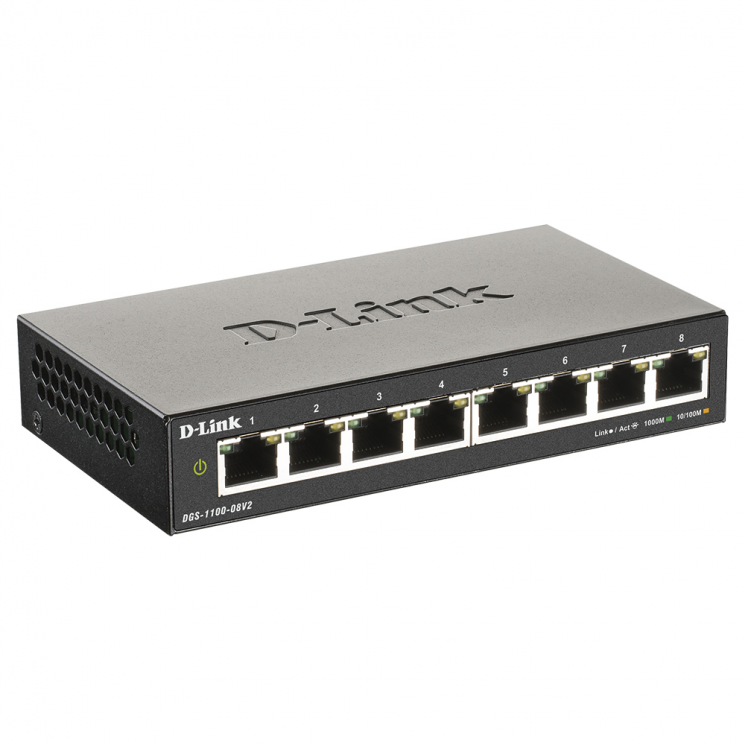Коммутатор D-Link DGS-1100-08V2