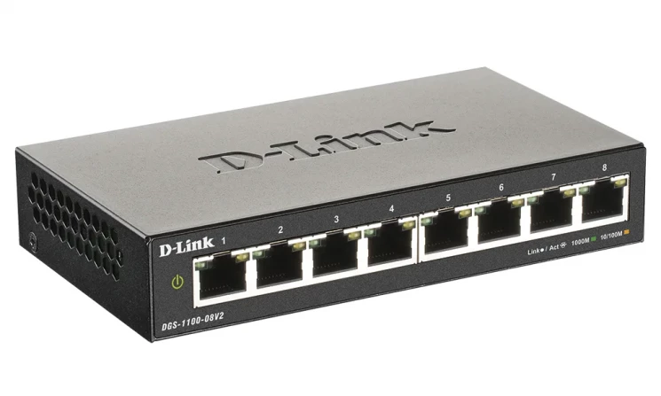 Коммутатор D-Link DGS-1100-08V2