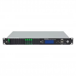Оптический усилитель VERMAX для сетей КТВ, 1 вход, 8*24dBm выход, RT1, 1U