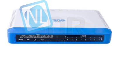 Шлюз VoIP SNR, 8 FXS, 2 RJ45, 8 SIP аккаунтов, 2 профиля