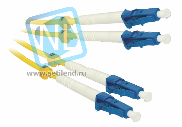 Патчкорд LC-LC/UPC, SM, Duplex 0.5 метр