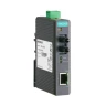 Медиаконвертер Ethernet 10/100BaseTX в 100BaseFX (многомодовое оптоволокно) в пластиковом корпусе MOXA