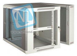 Шкаф телекоммуникационный настенный 15U, 600х550х770мм двухсекционный