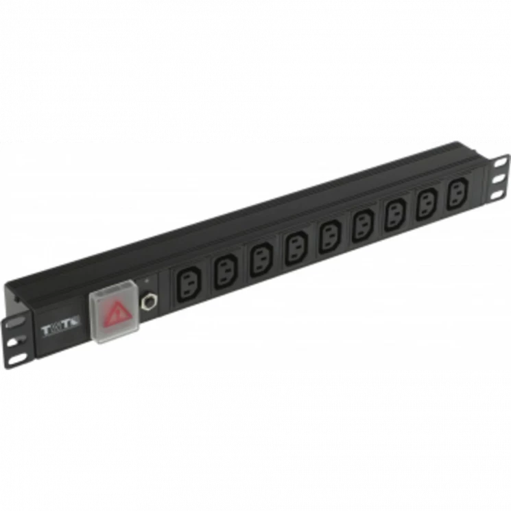 Блок распределения питания Lanmaster TWT-PDU19-10A9C3 гор.размещ. 9xC13 базовые 10A без вилки