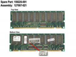 Модуль памяти HP 159226-001 128MB 133MHz ECC SDRAM buffered DIMM-159226-001(NEW)