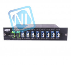 Мультиплексор DWDM одноволоконный 8-канальный в 1/2-слоте v3