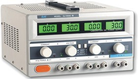 QJ3005C III, Источник питания, 0-30V-5Ax2;5V3A 4xLCD