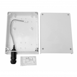 Уличный бокс AX-BOX, 230*170*77, IP67, гермоввод RG-45