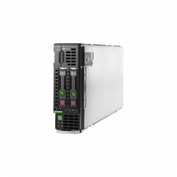 Блейд-сервер BL460c Gen8, 2 процессора Intel 12C E5-2695v2 2.40GHz, 64GB DRAM, P220i/512MB, 2x10Gb 554FLB