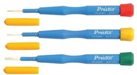 1PK-034ND Pro'sKit Отвертка с керамическим наконечником (- 0,4х2,0мм)