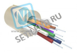 Кабель оптический Alpha Mile RISER, 08 волокна Corning Ultra G.652D, LSZH