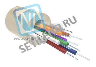 Кабель оптический Alpha Mile RISER, 08 волокна Corning Ultra G.652D, LSZH