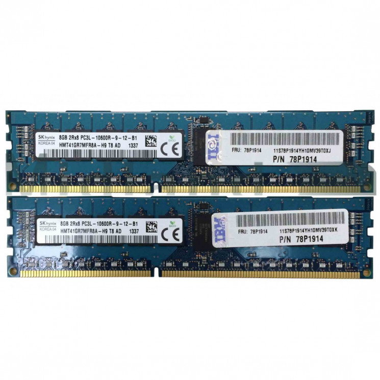 Модуль памяти IBM 93Y4300 32GB DDR3L Server DIMM PC3L-8500R Reg ECC IBM-93Y4300(NEW)