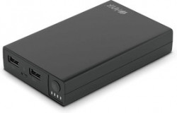 RP12500 BLACK, Внешний аккумулятор HIPER RP12500 Li-Ion 12500mAh 2.1A+1A 2xUSB черный
