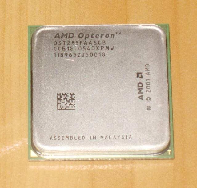 Процессор AMD OST285FAA6CB Opteron 285 2600Mhz (2048/1000/1,3v) Dual Core Italy Socket 940 CCBBE-OST285FAA6CB(NEW)