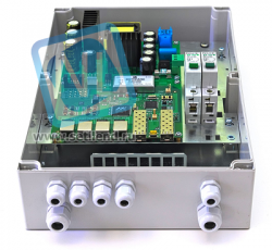 Уличный управляемый PoE коммутатор TFORTIS PSW-2G+ 4FE HiPoE +2 GB SFP порта, питание 220В, IP66
