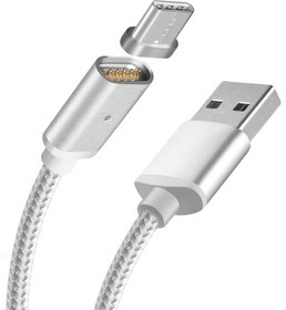 PL1155, Магнитный кабель Type C,1м, белый