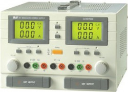 QJ3005X III, Источник питания, 0-30V-5Ax2;5V3A 2xLCD