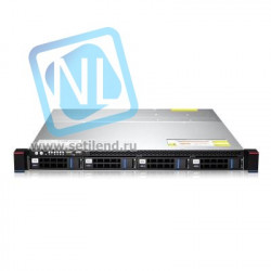 Серверная платформа SNR-SR1104R, 1U, E3-1200v6, DDR4, 4xHDD, резервируемый БП
