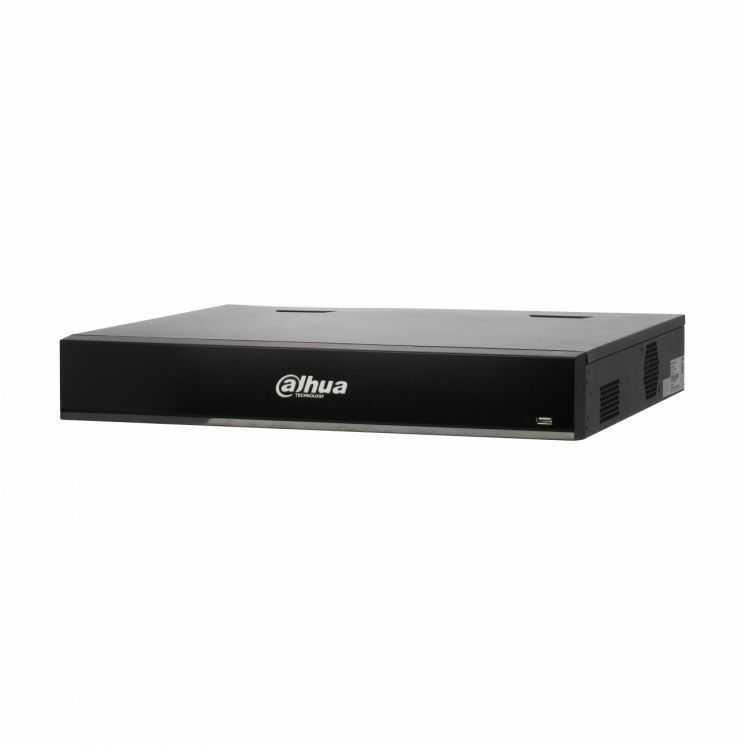 IP Видеорегистратор Dahua DHI-NVR5432-16P-I 32-х канальный 4K, 16 PoE портов, до 16Мп, 4 HDD до 8Тб, 2 HDMI, VGA, 1 порт USB2.0, 2 порта USB3.0