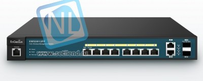 Контроллер WLAN EnGenius, до 20 AP, 8xGE, PoE+