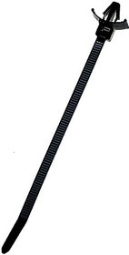 T50SSL5, стяжка 135х4.6 мм черная нейлон (126-02204)