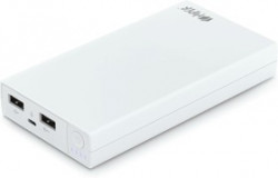 RP15000 WHITE, Внешний аккумулятор HIPER RP15000 Li-Ion 15000mAh 2.1A+1A 2xUSB белый