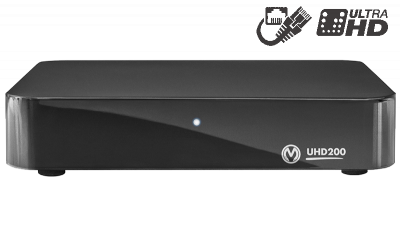Приставка телевизионная 4K IPTV Vermax UHD200X2G